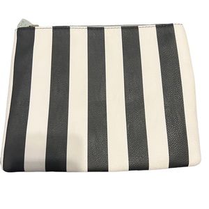 Betsey Johnson black and white striped tablet case